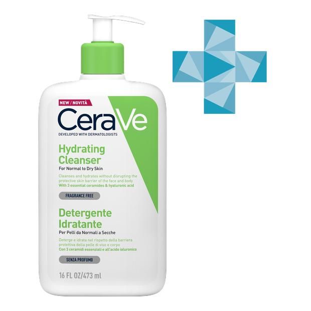 Cerave (цerawne) krem-gelaw oshyщaющiйd/liцa ytela 473mld/suх.i ...