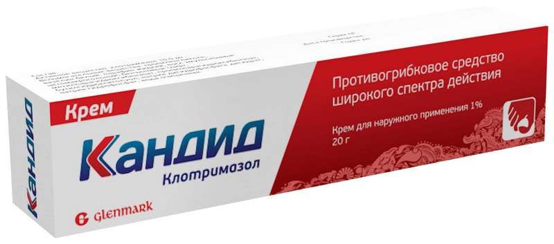 Кандед 1% 20g -krememmemanmarkkkpiTTHPOMENE OT OT OT 320 РУБА
