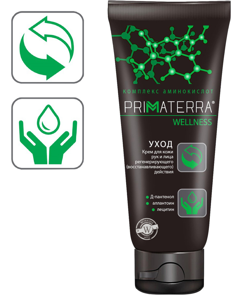 Rongeriruющiй (vvosstananawlivaющiй) krem ​​primaterra wellness coskoshy rukyk yliца 100 мл / 1 шт.