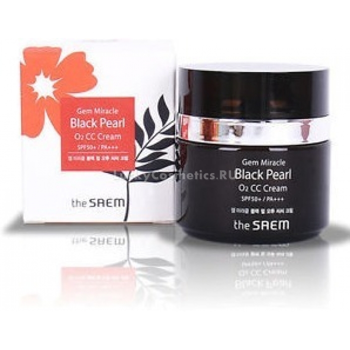 Cc-kremm c-ernыm жemчue of the saem gem miracle black pearl o2 cc cream