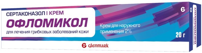 Купит офломикол Крем 2% 20 g (Сейртаконахол) ОТ 620 Руб. 