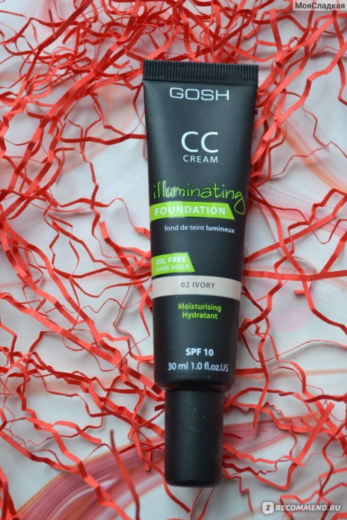 CC Cream Gosh Olluminating Foundation spf10 - «Отлихно