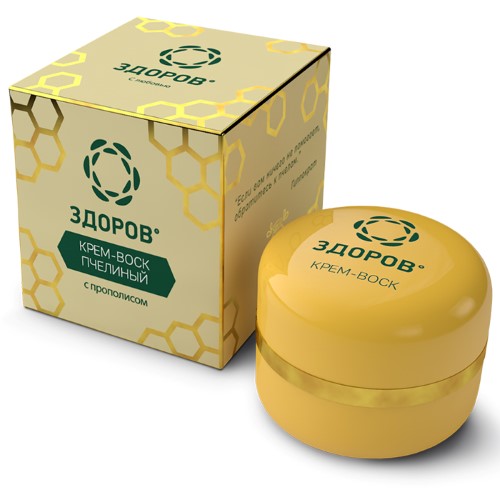 Зdorow krem ​​-vosp pчlinый 30 gr - цena 353 rueb.